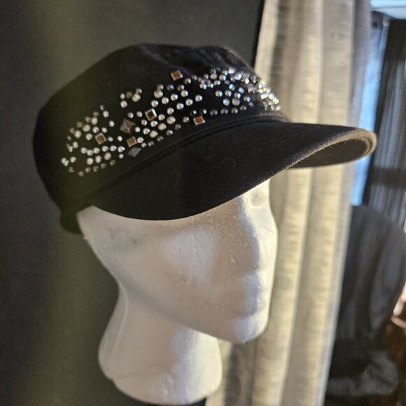 Something Special Women's Embelished Stretch Fit Cap OSFA - Picture 2 of 4